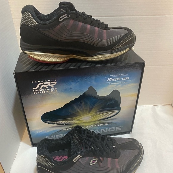 Women Skechers Resistance Runner Shape-ups Technology Sz8.5. Walking shoes - Picture 1 of 9